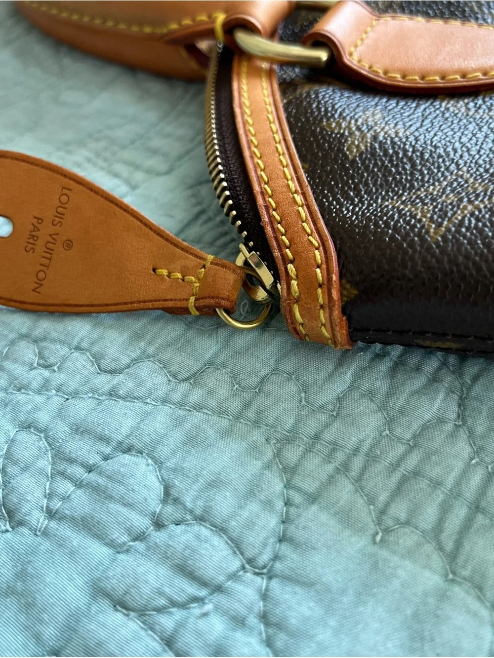 Louis Vuitton Lock It Vertical Monogram Handbag and LV amfar envelope